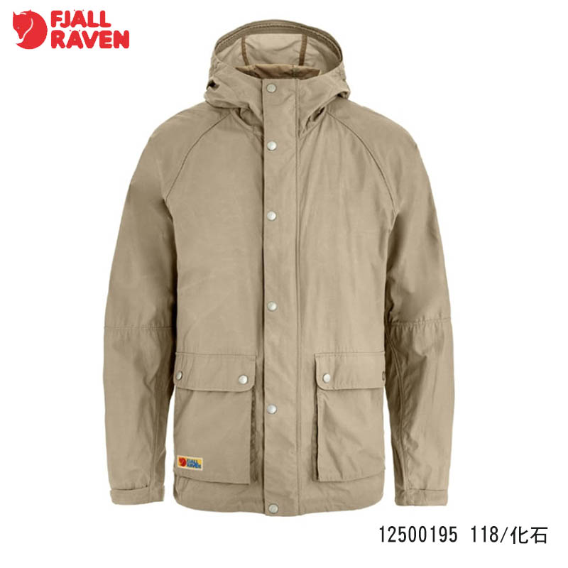 Fjallraven 北極狐 Vardag Vindby 男夾克 化石 黑 12500195 連帽外套