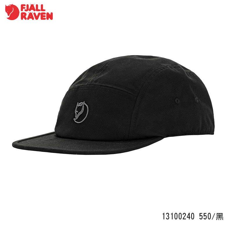 Fjallraven 北極狐 Flat Brim 平沿帽 五片帽 黑 13100240 遮陽帽 戶外帽