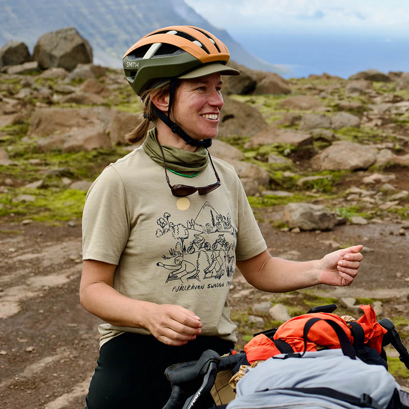 Fjallraven 北極狐 Hoja Lugnt Wool 女T恤 兩色 14600282 短袖上衣