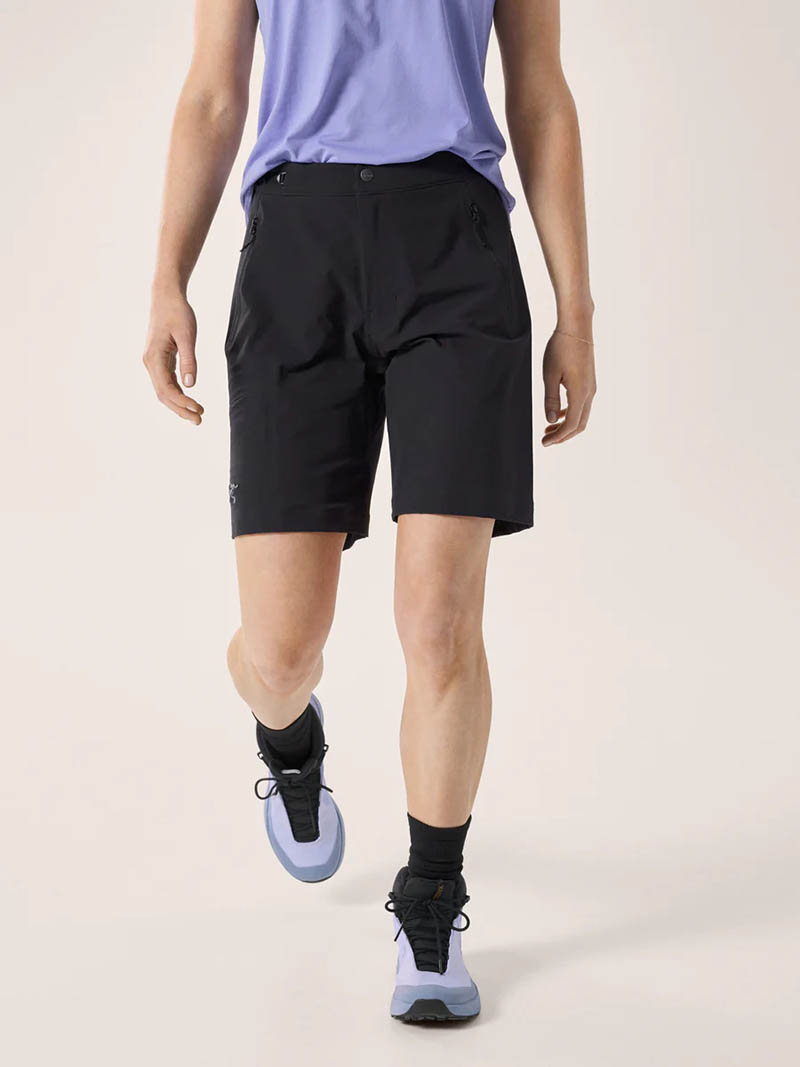 Arcteryx 始祖鳥 女 Gamma Short 9吋 軟殼短褲 黑 X000007683 日常短褲