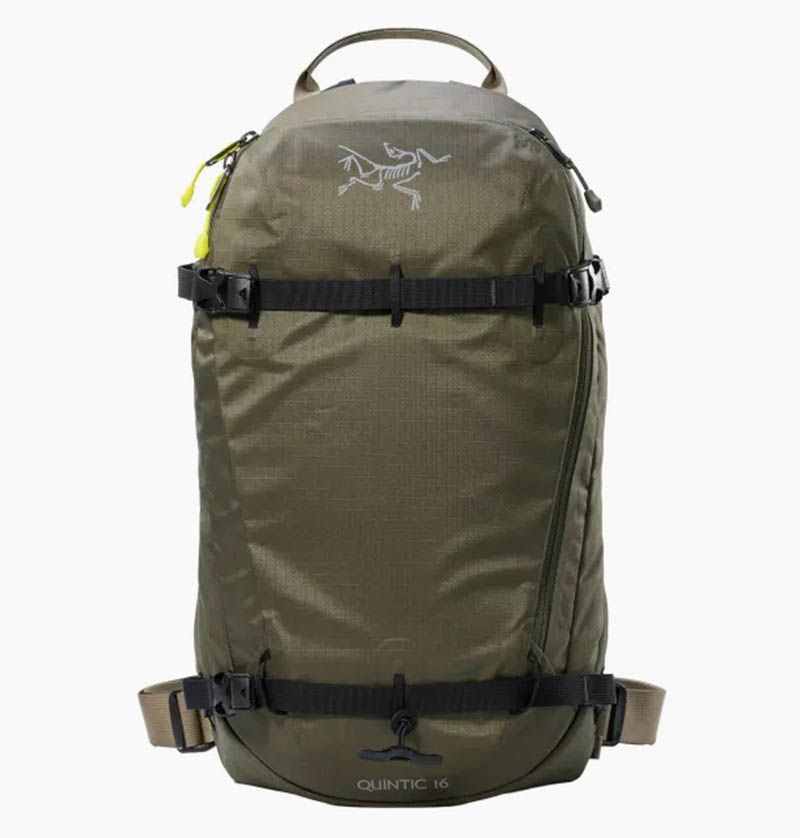 Arcteryx 始祖鳥 Quintic 16L 登山背包 龍紋綠 X000008974 日常後背包 滑雪背包