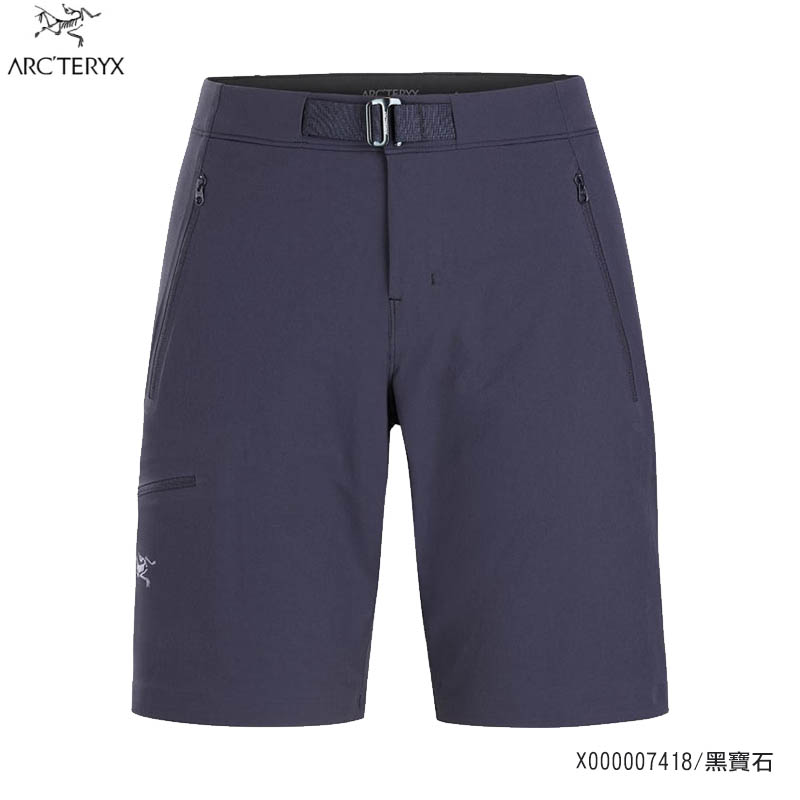 Arcteryx 始祖鳥 Gamma Short 女款軟殼短褲 黑寶石 Gamma 9吋短褲 X000007418