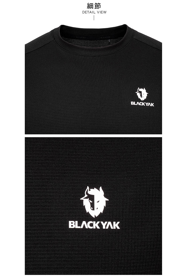 BLACKYAK 韓國 男 POLARTEC DELTA涼感短袖上衣 兩色 FB1MC502 1BYRTMV004