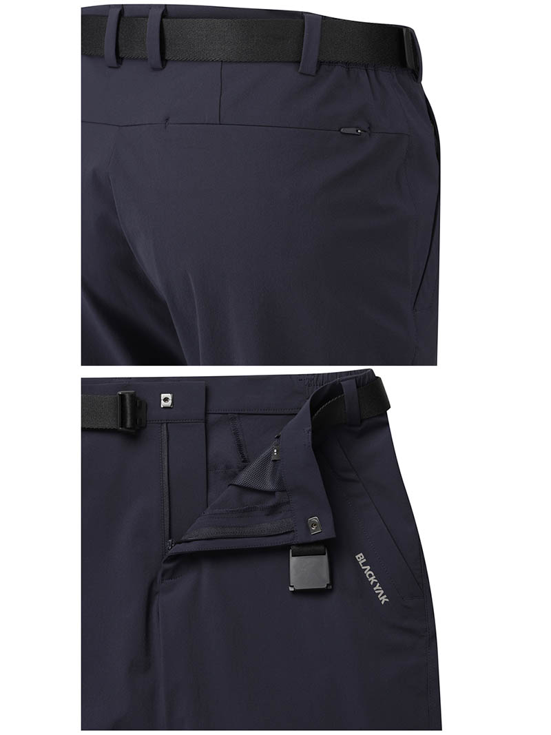 BLACKYAK 韓國 男 REST高彈力長褲 兩色 登山褲 附腰帶 四向彈 FB1MP201 1BYPNMV002