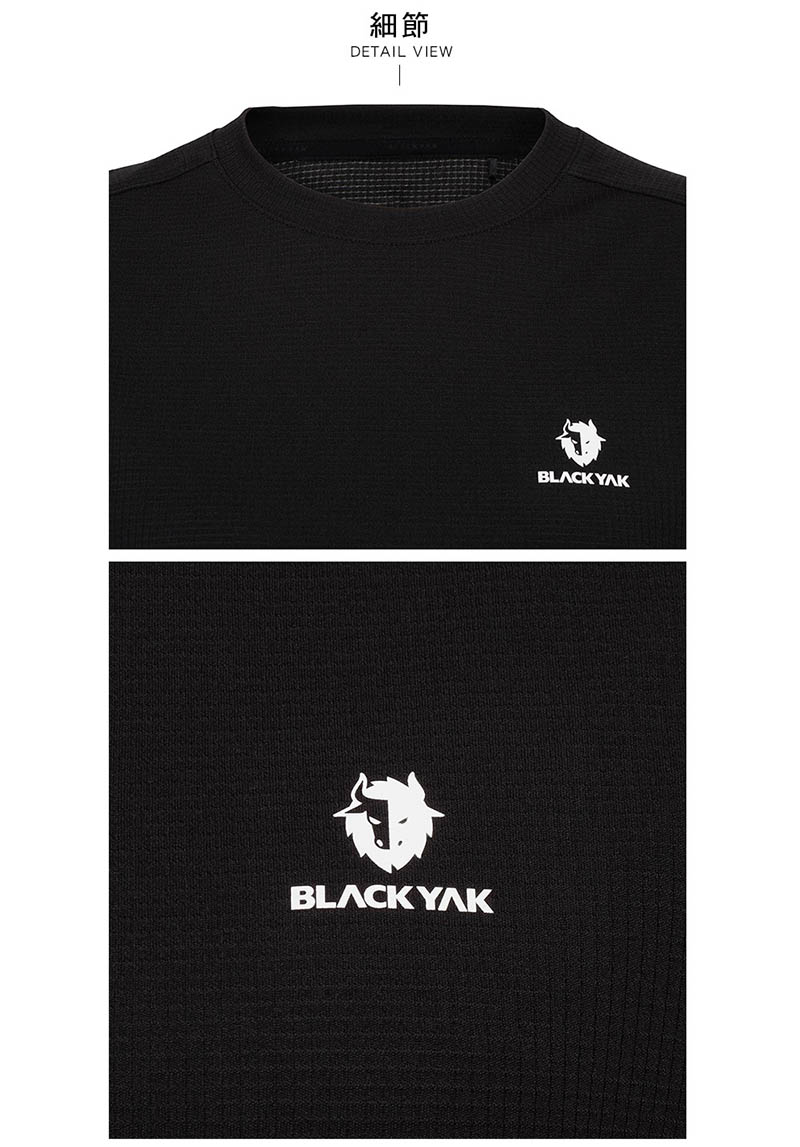 BLACKYAK 韓國 女 POLARTEC DELTA涼感短袖上衣 兩色 透氣 吸濕快乾 FB1WC502
