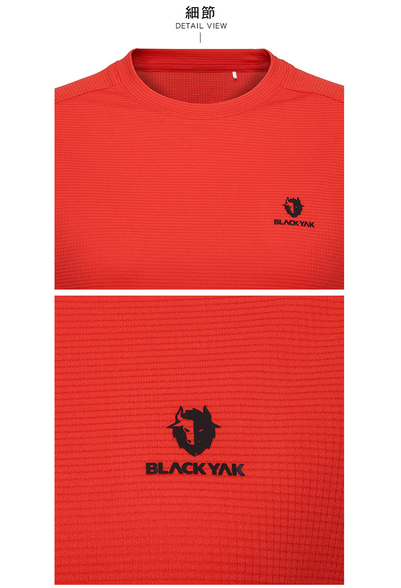 BLACKYAK 韓國 女 POLARTEC DELTA涼感短袖上衣 兩色 透氣 吸濕快乾 FB1WC502