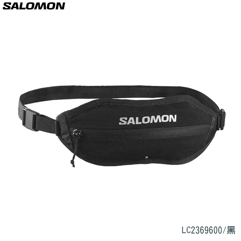 SALOMON 法國 ACTIVE SLING 腰包 黑 LC2369600 戶外跑步腰包/運動/精準貼合身體
