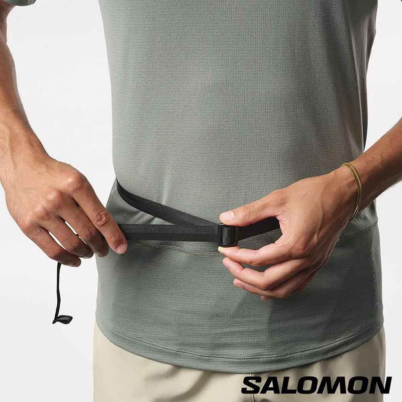 SALOMON 法國 ACTIVE SLING 腰包 黑 LC2369600 戶外跑步腰包/運動/精準貼合身體
