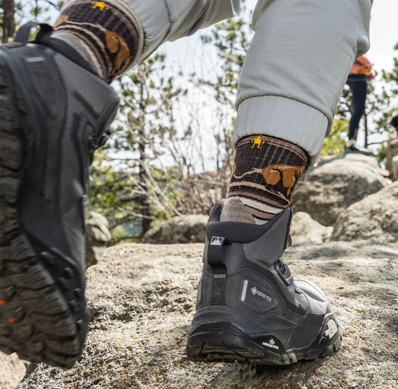 SmartWool 美國 機能戶外局部輕量減震中筒襪-熊 塵灰 暮光藍 登山襪 羊毛襪 SW002880