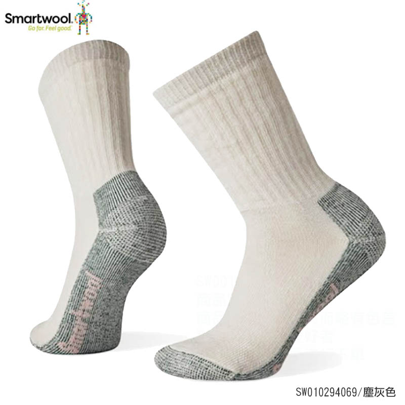SmartWool 美國 女中級減震徒步中長襪 塵灰色 酒紅色 SW010294 羊毛襪 運動襪 戶外機能襪