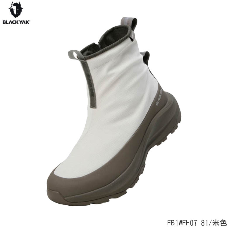 BLACKYAK 韓國 女EZ短筒雨靴 米色 尼龍 時尚雨鞋 防水靴 短筒靴 FB1WFH07 ABYSHXV510