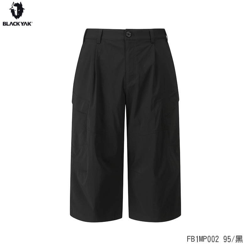 BLACKYAK 男 DAILY 百慕達褲 百搭 輕量 彈性 工裝褲 寬鬆版 FB1MP002 1BYHPMV006