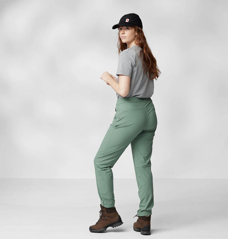 Fjallraven 北極狐 High Coast Trail 彈性長褲 女 兩色 健行長褲 一般版 87091
