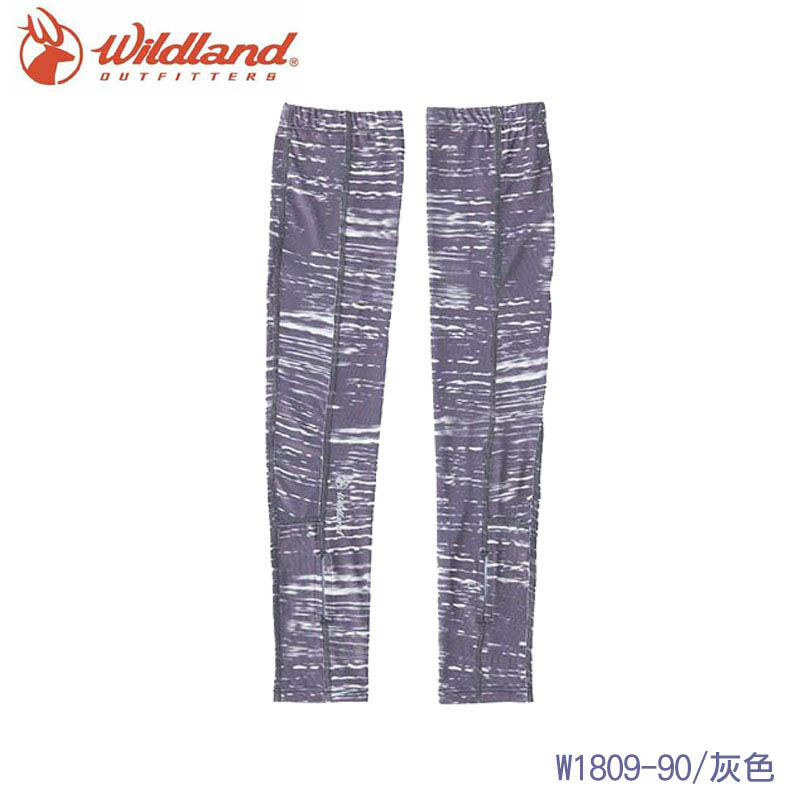 Wildland 荒野中性印花開洞抗UV透氣袖套 W1809 防曬袖套 抗UV袖套 多色 騎車 戶外