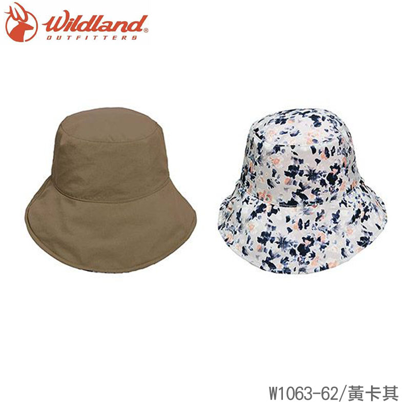 Wildland 荒野 中性抗UV印花雙面漁夫帽 W1063 防曬帽 漁夫帽 圓盤帽 戶外 UPF30 登山