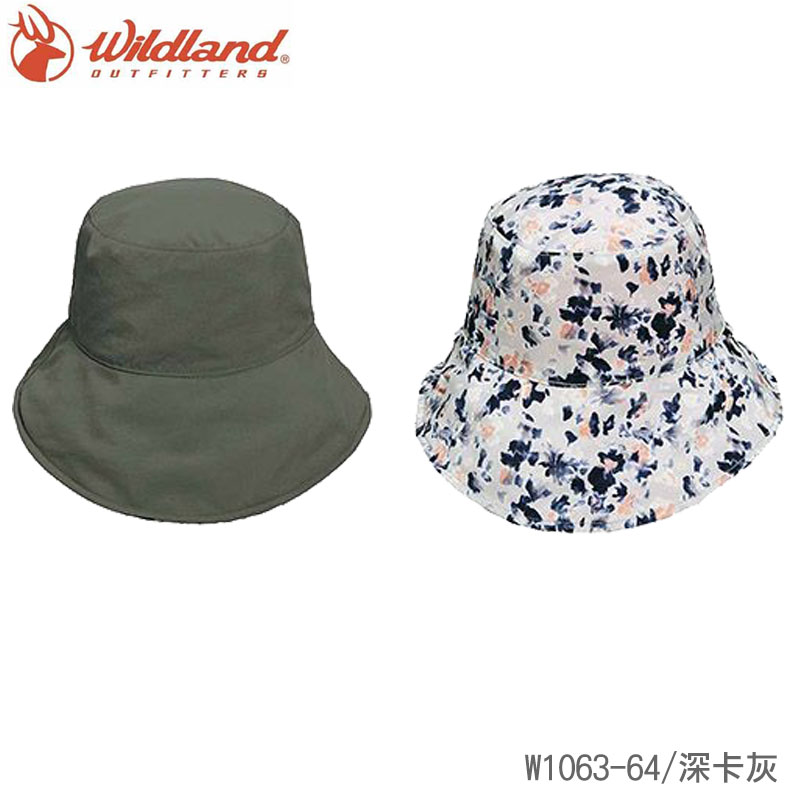 Wildland 荒野 中性抗UV印花雙面漁夫帽 W1063 防曬帽 漁夫帽 圓盤帽 戶外 UPF30 登山
