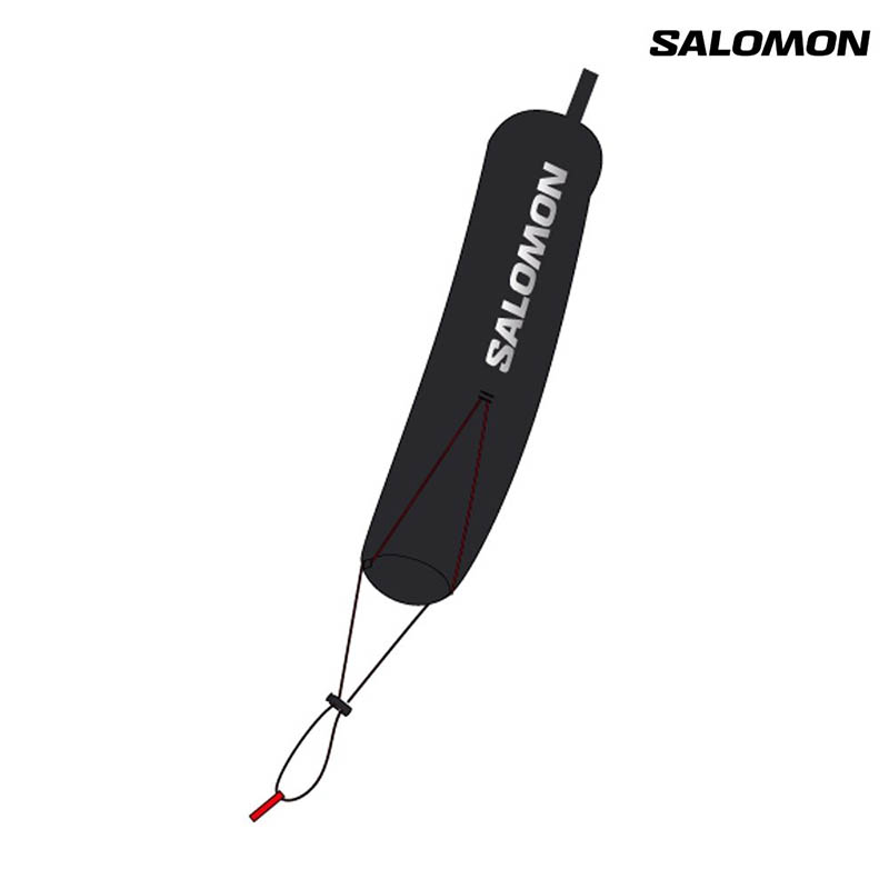 SALOMON CUSTOM QUIVER 登山杖收納袋 黑 LC2093100