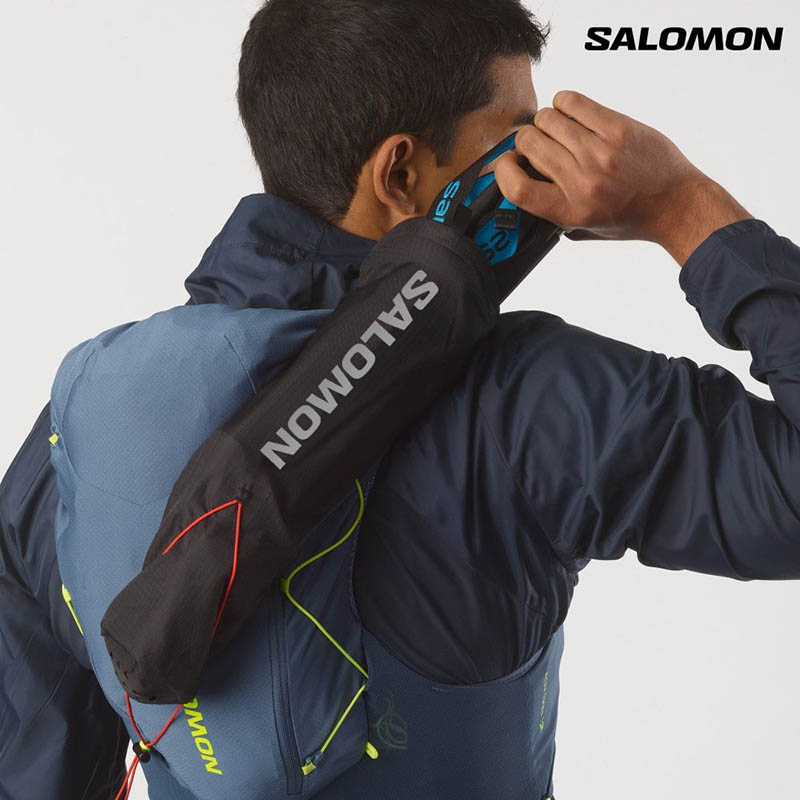SALOMON CUSTOM QUIVER 登山杖收納袋 黑 LC2093100