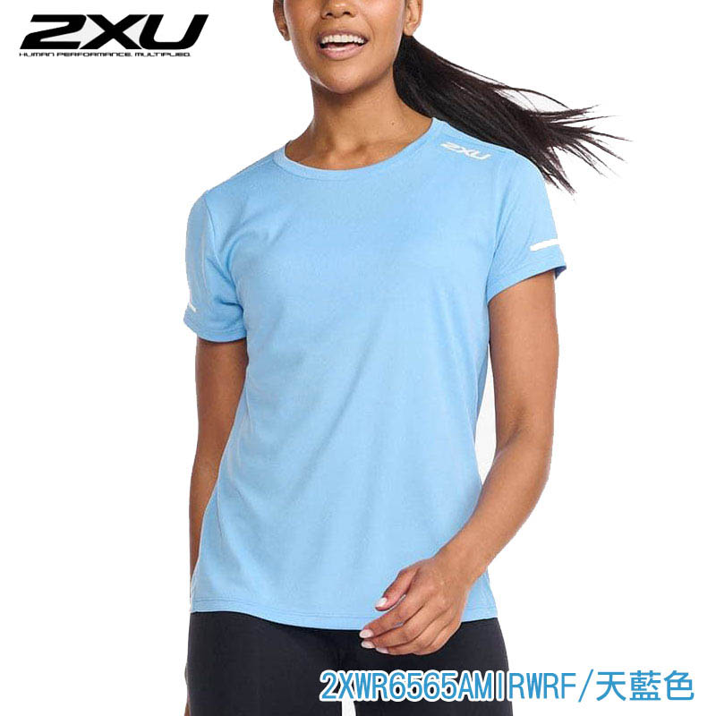 2XU AERO 女款運動短袖上衣 多色 戶外 健身 運動上衣 跑步 球衣 2XWR6565