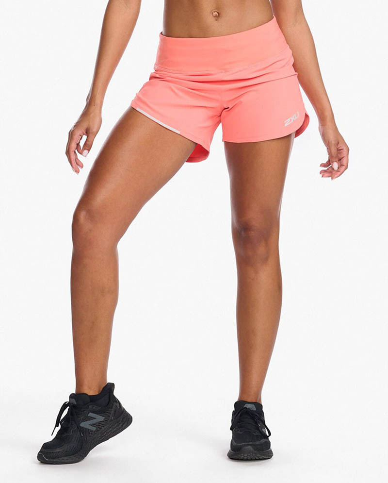 2XU AERO 女款4吋短褲 多色 戶外 健身 運動褲 慢跑 路跑 2XWR6534