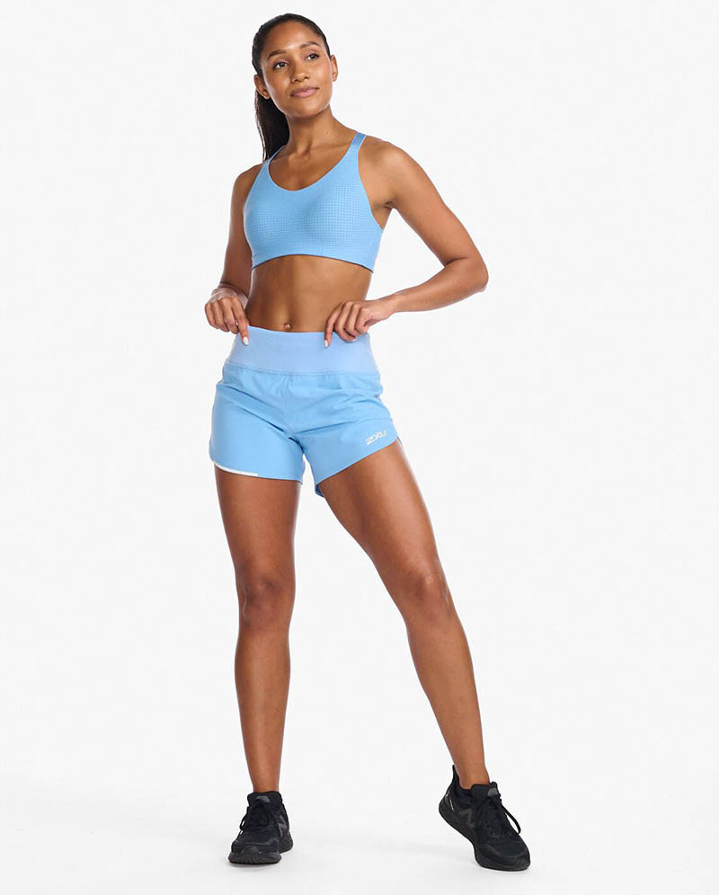 2XU AERO 女款4吋短褲 多色 戶外 健身 運動褲 慢跑 路跑 2XWR6534
