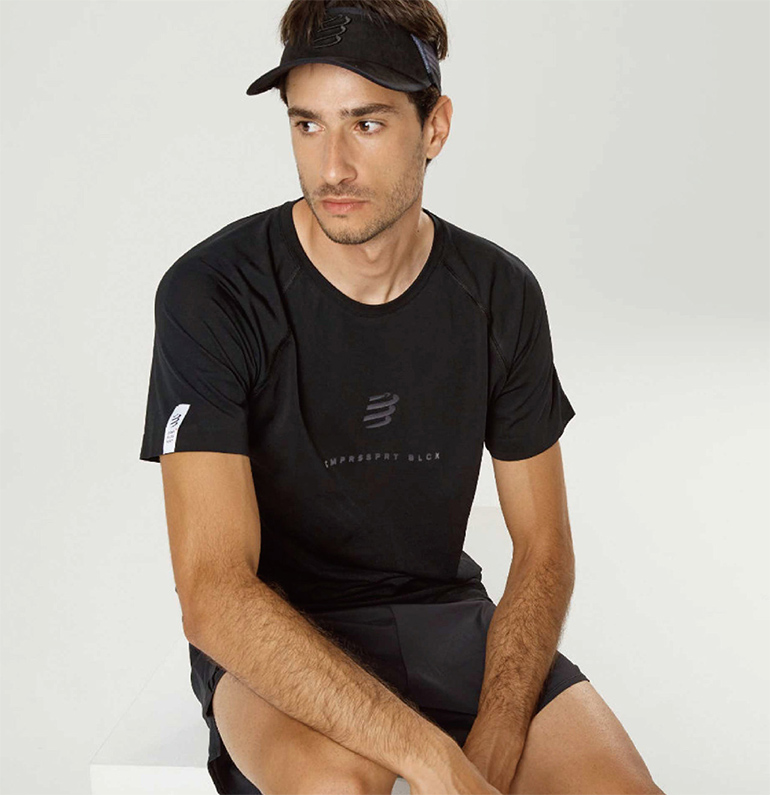COMPRESSPORT 瑞士 黑系列 2020 超輕量蛛網中空帽 運動 跑步 路跑 透氣 6300