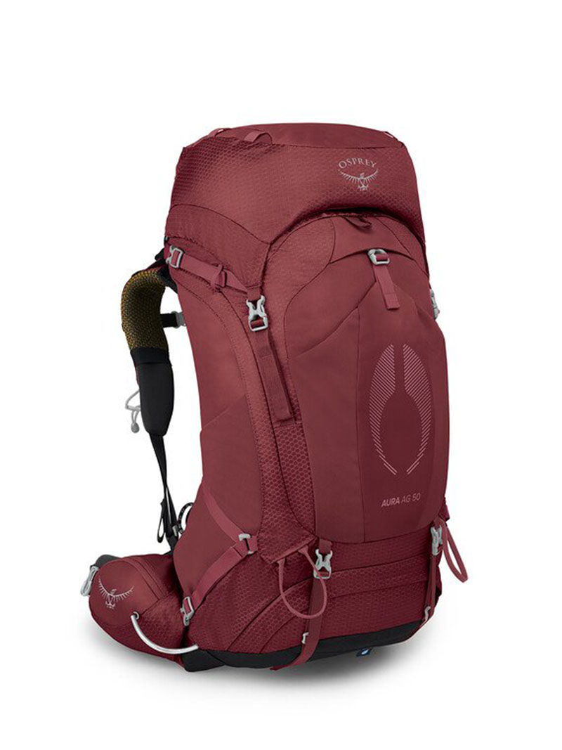 Osprey 美國 Aura AG 50 女款專業登山背包 莓果冰沙 健行背包 露營 50L 戶外 旅行