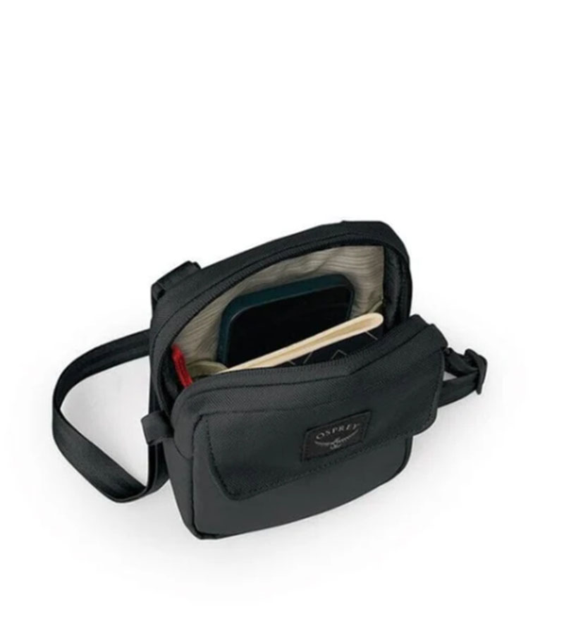 OSPREY 美國 Aoede Small Crossbody 日常側背包 混凝土棕 黑 肩背包 斜背包 隨身收納包