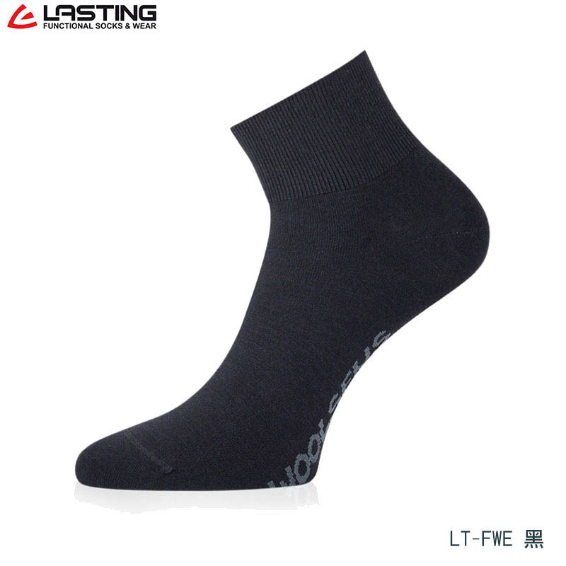 LASTING 捷克 羊毛透氣短襪 深藍 黑 羊毛襪 登山襪 吸濕排汗 LT-FWE 歐都納總代理
