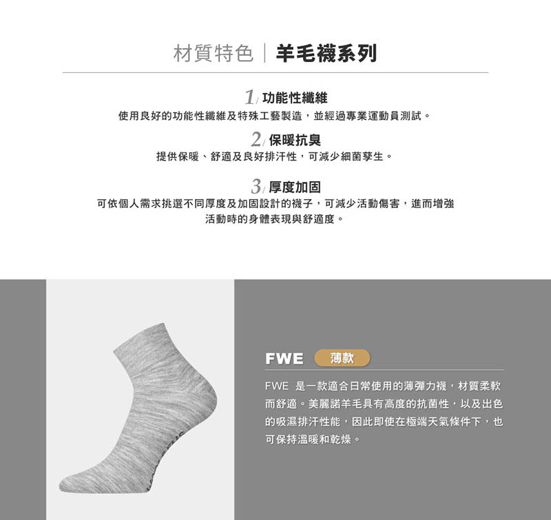 LASTING 捷克 羊毛透氣短襪 深藍 黑 羊毛襪 登山襪 吸濕排汗 LT-FWE 歐都納總代理