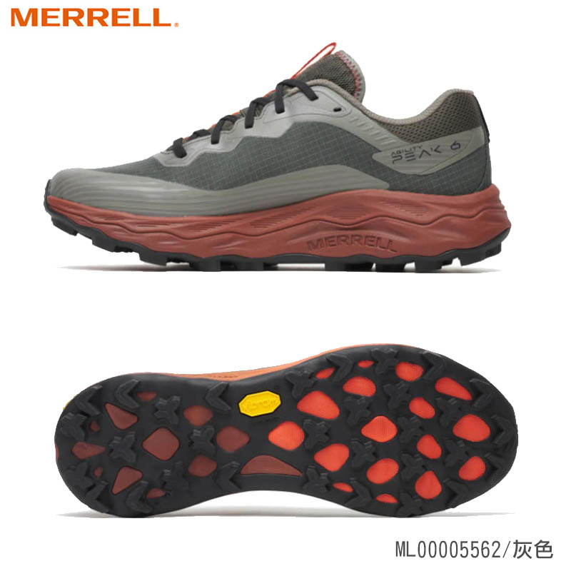 MERRELL 美國 AGILITY PEAK 6 GTX 男防水輕量戶外訓練鞋 灰色 ML00005562 登山鞋