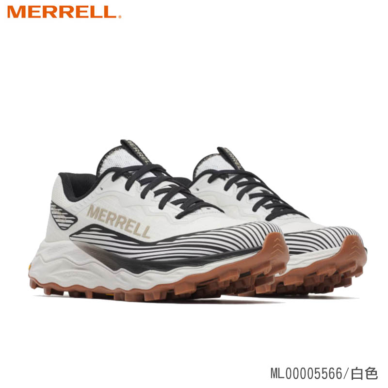 MERRELL 美國 AGILITY PEAK 6 GTX 女防水輕量戶外越野訓練鞋 白色 ML00005566