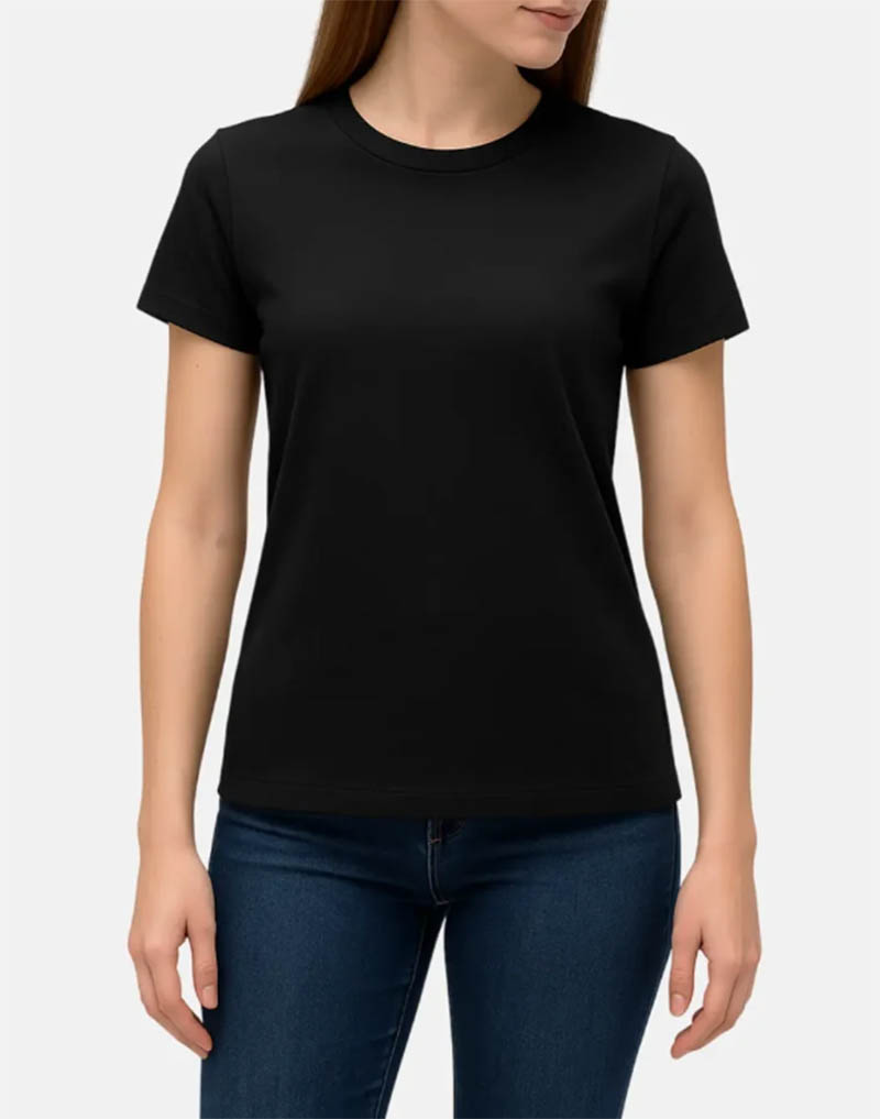 Thermowave 女款 Merino Life T-Shirt 美麗諾羊毛圓領短袖上衣 黑 12ROCK622