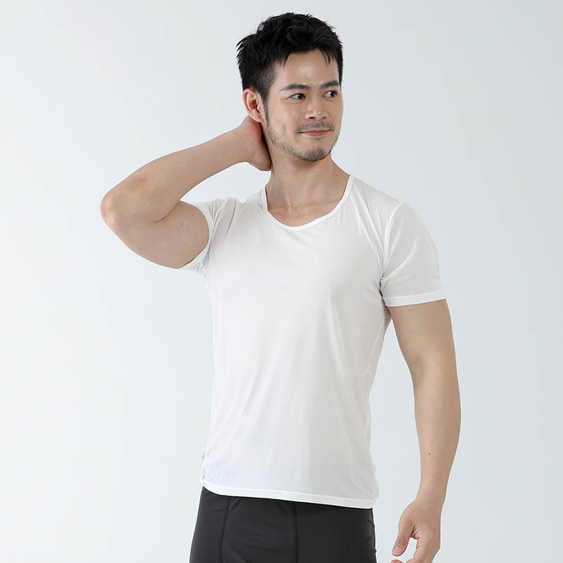 ATUNAS 歐都納 男款零著感抑菌涼感短內衣 白 黑 超輕/涼感/抑臭/輕薄貼身/內搭/台灣製 A1UCGZ01M