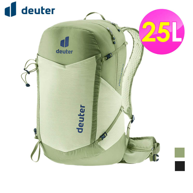 Deuter 德國 SPEED LITE PRO 超輕量旅遊背包 黑 薄荷綠 3412325 登山背包