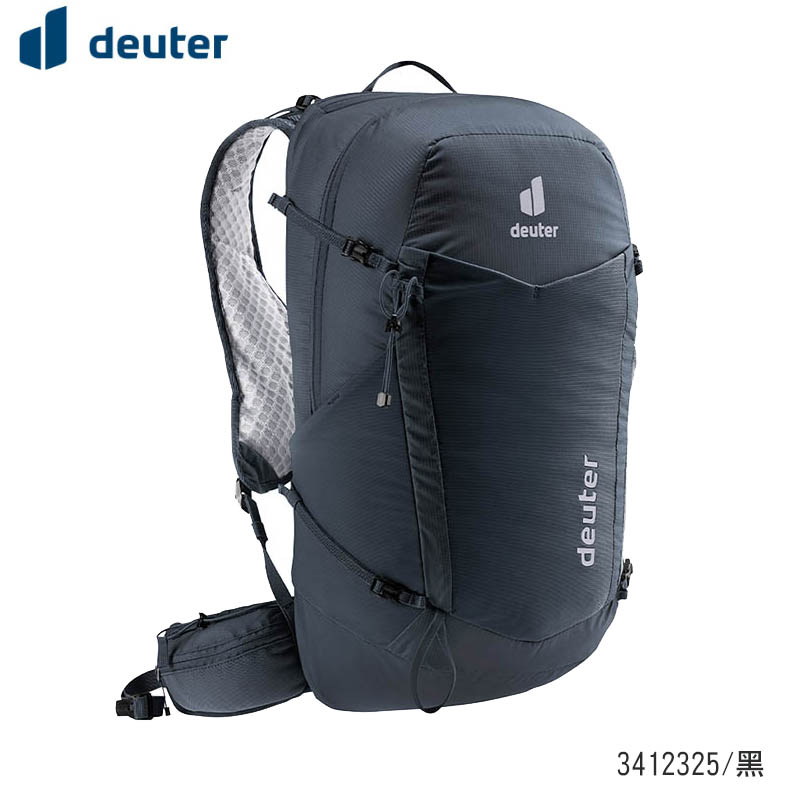 Deuter 德國 SPEED LITE PRO 超輕量旅遊背包 黑 薄荷綠 3412325 登山背包