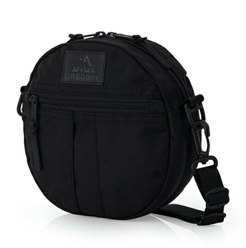 GREGORY 美國 2.5L QUICK POCKET ROUND 斜背包 輕量黑色子彈 GG159843-A501