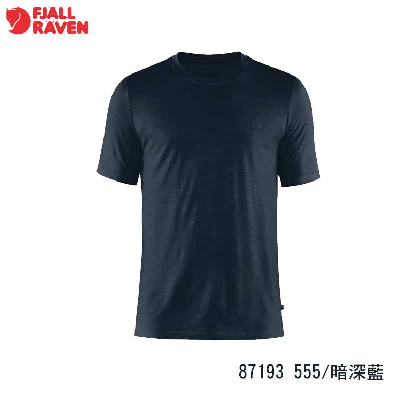 Fjallraven 北極狐 Abisko Wool 短袖羊毛排汗衣 男 多色 短袖上衣 羊毛衣 87193