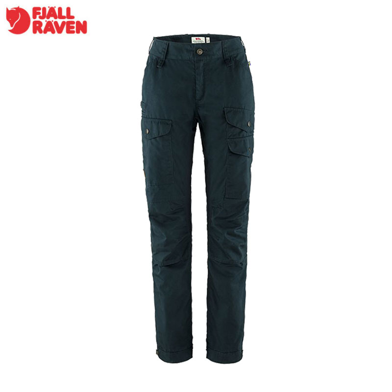 Fjallraven 瑞典 北極狐 Vidda Pro Ventilated 女 彈性長褲 89330S 黑 暗深藍 登山褲