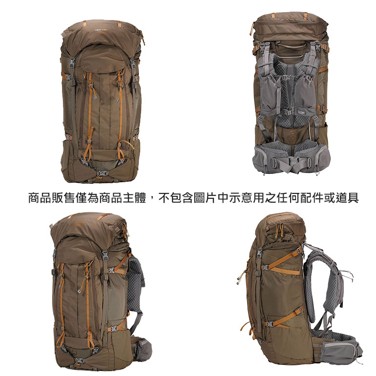Mystery Ranch 神秘農場 Bridger 65 背包 男 專業登山背包 M 庫柏橘 橡木棕 61333